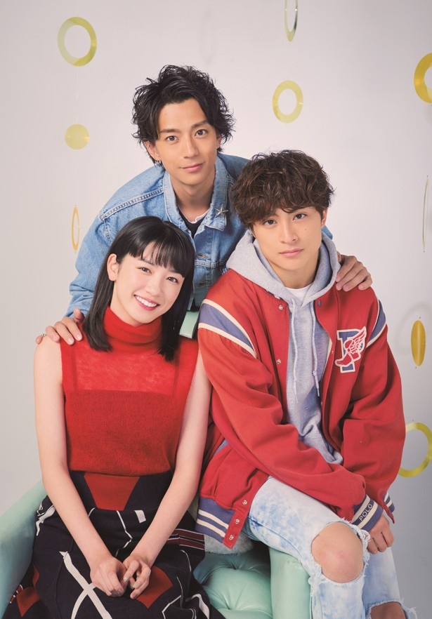 公開間近に控えた映画「ひるなかの流星」(3月24日・金公開)。キャスト陣によるリレー連載の第4回は、今回が初共演となる永野芽郁、三浦翔平、白濱亜嵐の3人の鼎談。