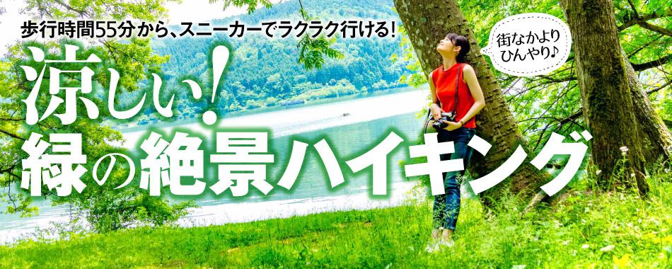 涼しい!緑の絶景ハイキング