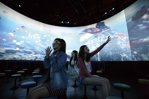 「ダルのファンタジーワールド360」周囲25m、高さ3.3mの世界最大級の360度3Dスクリーンを備えたシアター/志摩スペイン村 パルケエスパーニャ