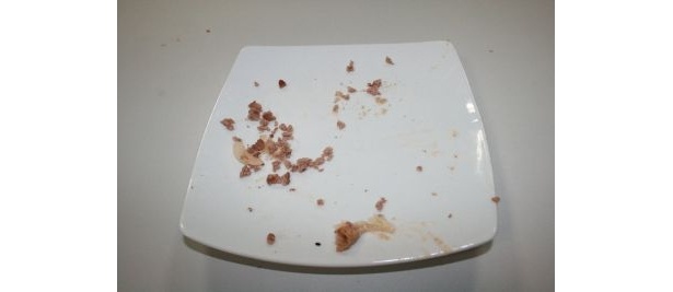 ジャーン完食！　お腹いっぱい！！