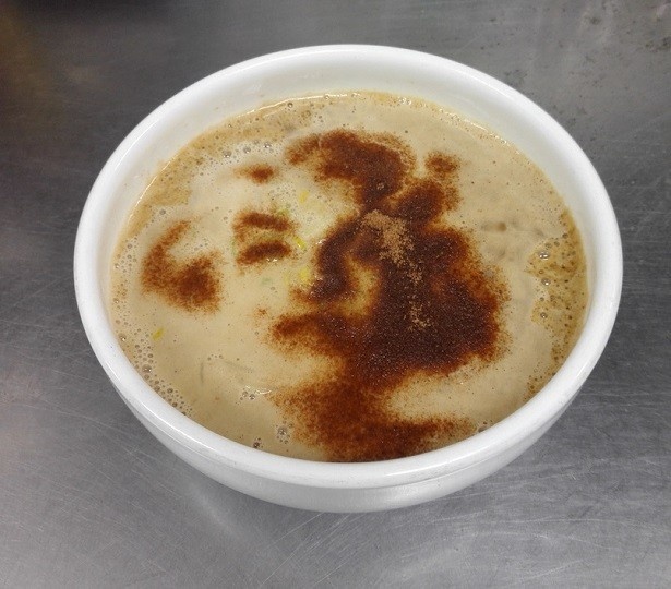 【写真を見る】ラーメンにマリリンモンロー!?