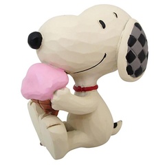 「JIM SHORE ミニフィギュア(Snoopy Ice Cream)」(2640円)※サイズ：W5.7×H7×D4.5センチ