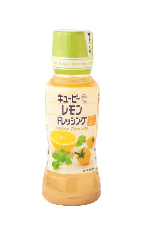 キユーピー レモンドレッシング(キユーピー　￥260/180ml　 18kcal/大さじ約1杯(15ｇ)当たり)