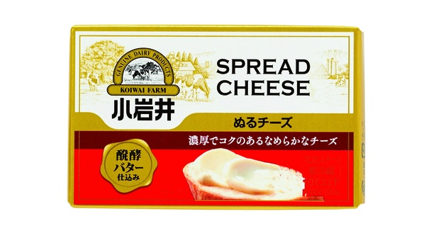 小岩井 ぬるチーズ(小岩井乳業、￥320/100ｇ　350kcal/100ｇ当たり(35kcal/10ｇ当たり))