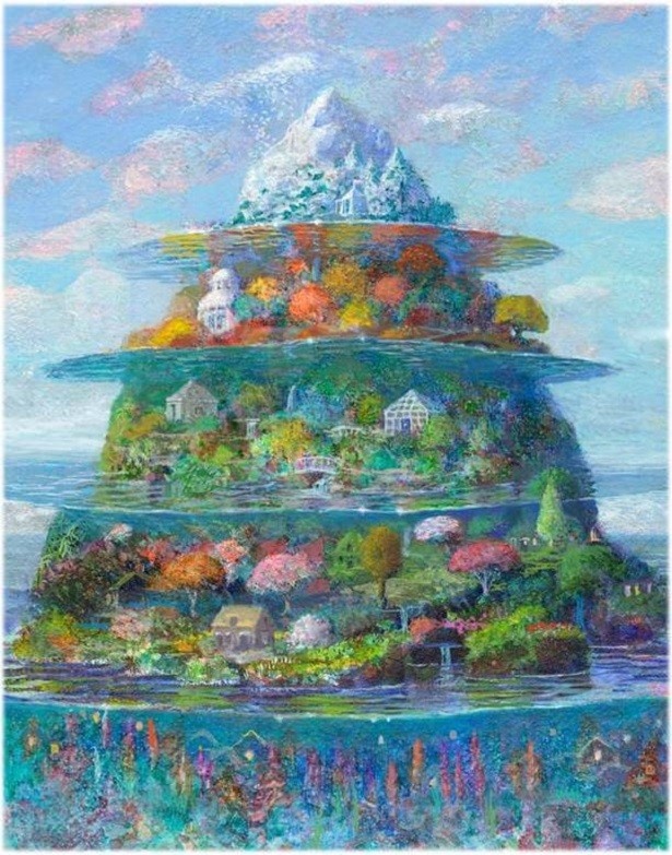 ©井上直久「多層海瑞雲」(5万1840円)