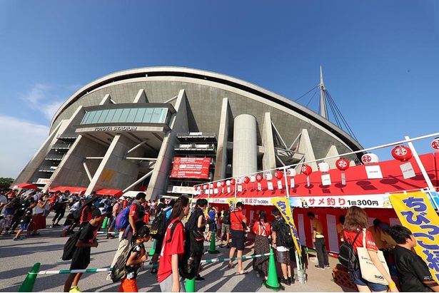試合の開催時期などに応じて、さまざまな企画が実施されるスタジアムイベントにも力を入れている