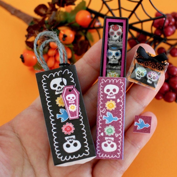 手提げ袋までこだわりが詰まっているハロウィンのスイーツ