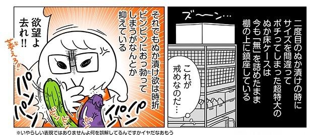 独身olのすべて まずりんの ぬか漬け欲 との闘い 人気作家たちのおこもりマンガリレー 8 ウォーカープラス