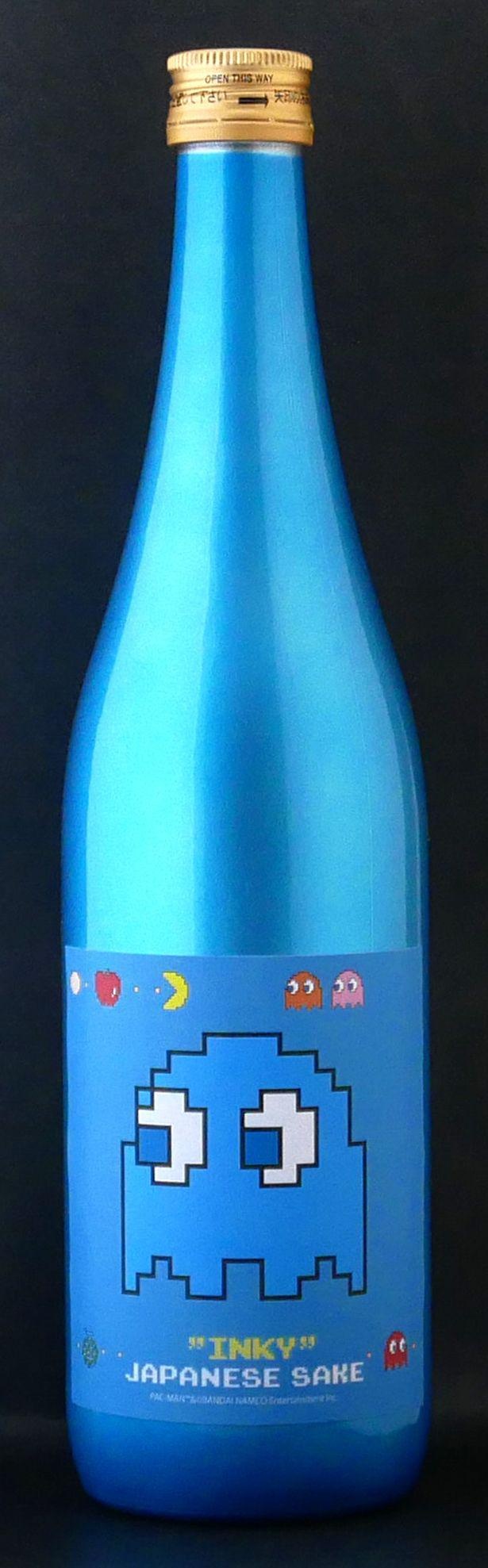 「インキー」(純米酒、スカイブルーメタリックボトル)