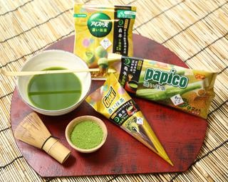 グリコから"抹茶づくし"の限定商品登場！宇治の老舗とコラボ