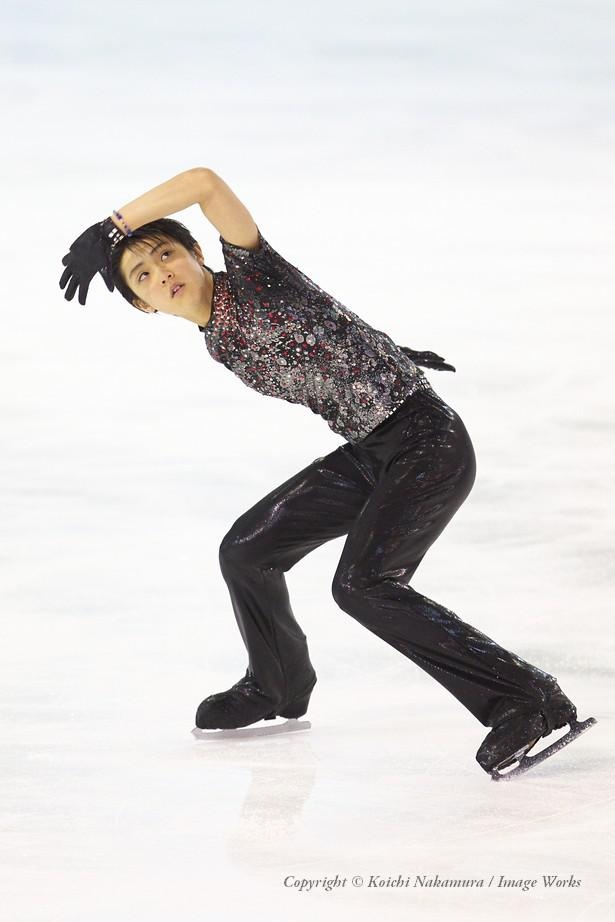 羽生結弦、2010世界ジュニア選手権でのショートプログラムの演技
