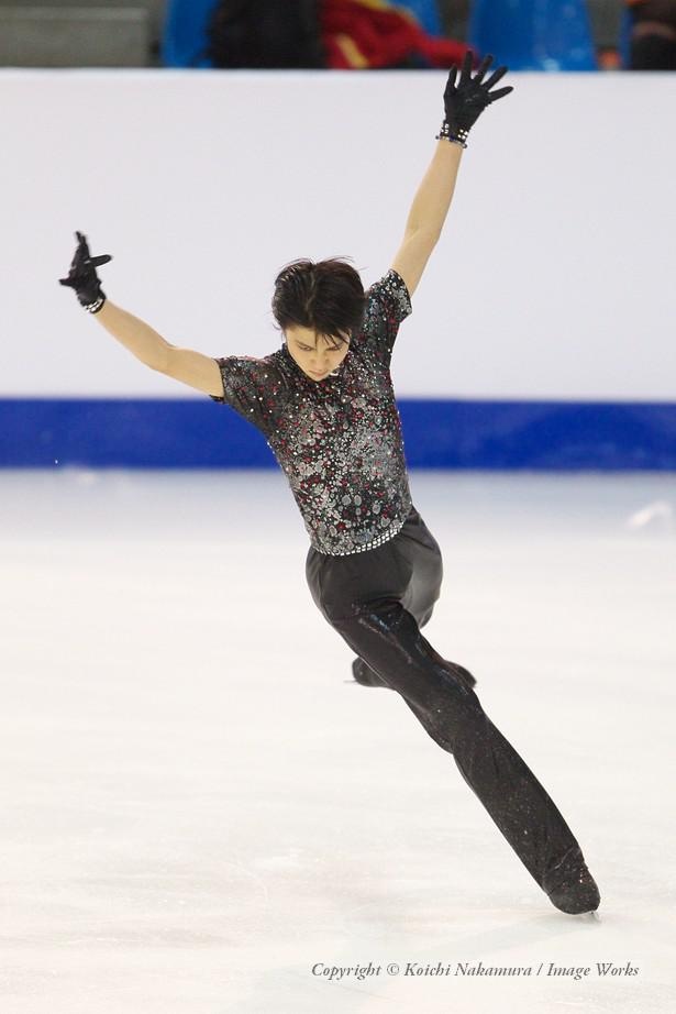 羽生結弦、2010世界ジュニア選手権でのショートプログラムの演技