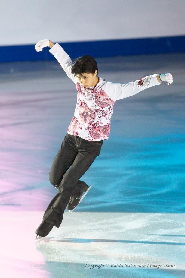 羽生結弦、2010世界ジュニア選手権でのエキジビションの演技