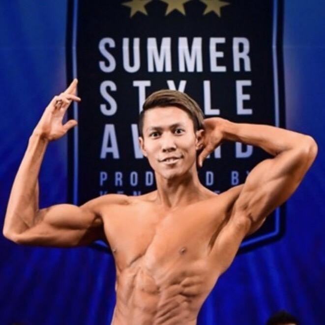 ボディビル日本一に輝いたこともあるフィットネストレーナーの中野竜さん