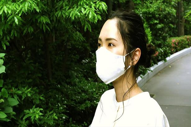 【写真】快適な着け心地のオーガニックマスク