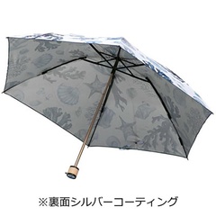 折りたたみタイプも裏面はシルバーコーティングされている