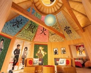 NARUTO-ナルト-の世界観を再現！淡路島のグランピング施設に火影の別荘が登場