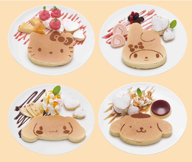 画像2 15 サンリオキャラクターのフードが楽しめる Sanrio Cafe 池袋店 がオープン ウォーカープラス