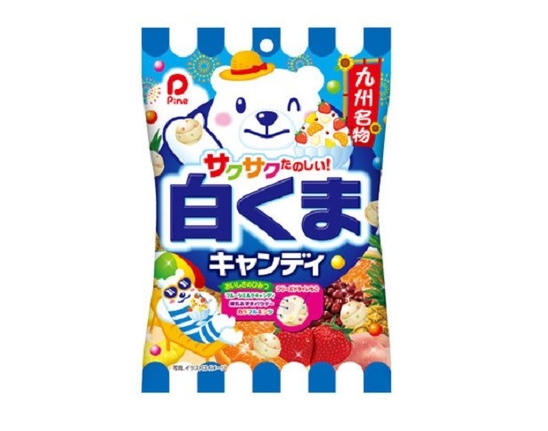【写真を見る】3月6日(月)に発売される「白くまキャンディ」(希望小売価格税別180円)
