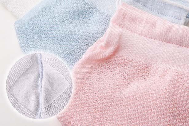 メッシュ生地で洗って使える、ムレない冷感マスク