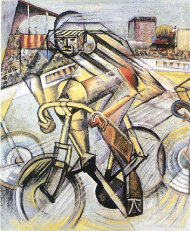 展示作品 ジャン・メッツァンジェ「自転車乗り」