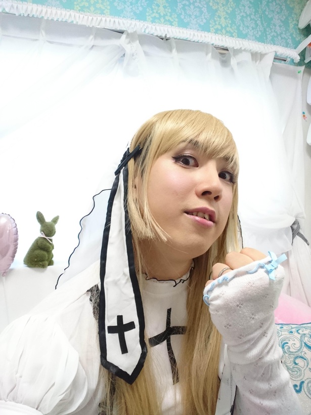 女装の変遷2　金髪美女になっても…怒らせるとコレです。この初女装は2019年10月