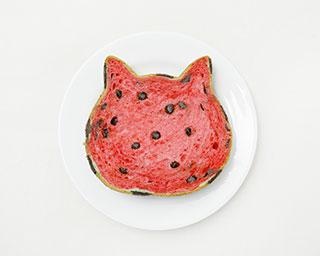 「ねこねこ食パン」から“まるでスイカ”な食パン登場！オンラインストアで期間限定販売