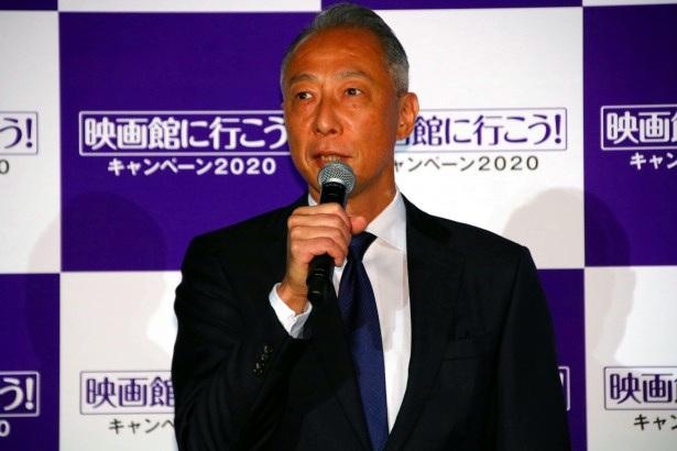 「映画館に行こう!」実行委員会の委員長を務める松岡宏泰氏