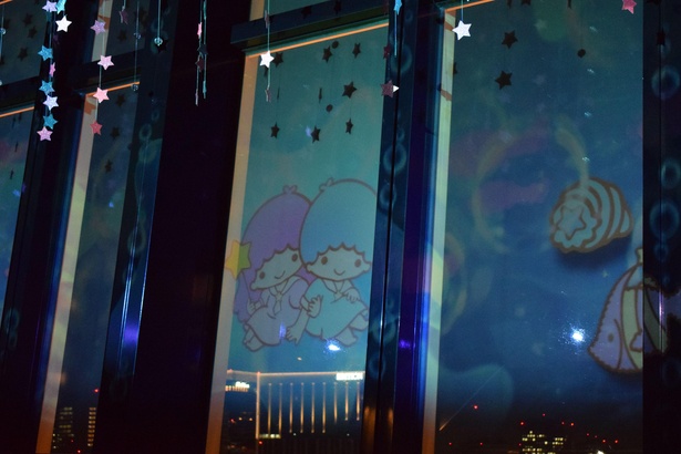 【写真】幻想的な雰囲気に包まれたまったく新しい夜景体験！東京タワー×キキララのプロジェクションマッピングを一挙公開