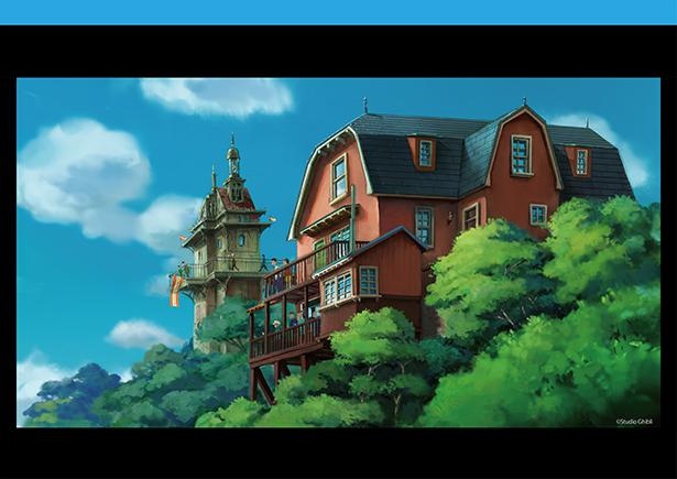 【写真】ジブリパークに誕生する「青春の丘エリア」のイメージ 　(C)Studio Ghibli 