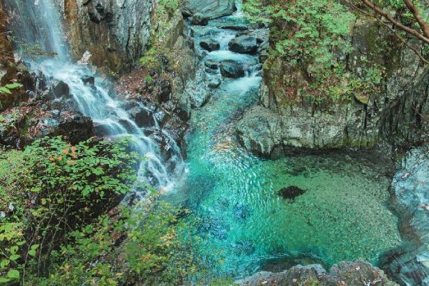 付知峡(岐阜県中津川市)