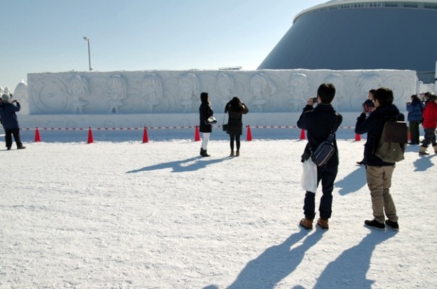 展示は2月12日(日)まで。さっぽろ雪まつりに遊びに行くならぜひ見に行こう