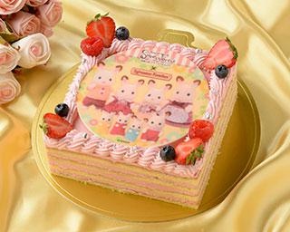 シルバニアファミリー35周年記念！自由が丘スイーツフォレストからかわいすぎるコラボケーキが発売