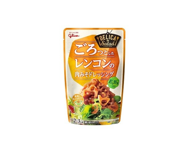 【写真を見る】「レンコンの肉みそドレッシング」(税別200円)