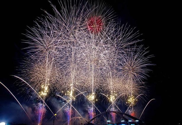 【写真】花火愛好家からも高い評価を集める「豊田おいでんまつり花火大会」の美麗写真