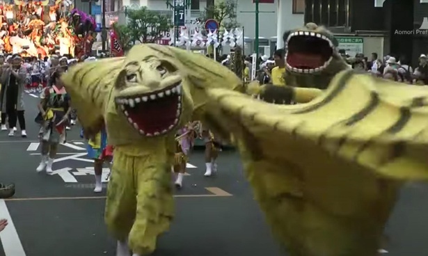 ちょっぴりコアなお祭り虎舞もオンラインで