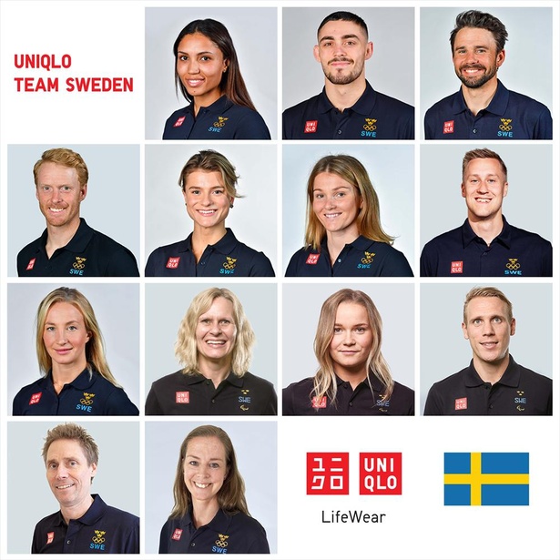 ユニクロが初のチームブランドアンバサダーをスウェーデン選手と結成 ウォーカープラス