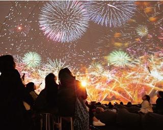 花火を真下から写した貴重映像を投影！今夏は全国のプラネタリウムで新感覚の花火体験