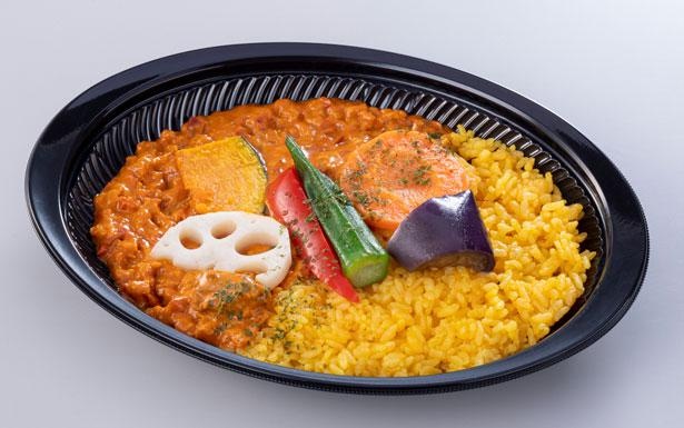 ココナッツを使用したまろやかな風味のカレー