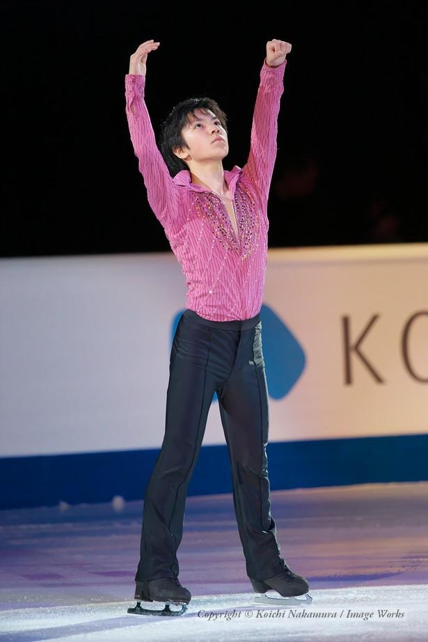 2015世界ジュニア選手権、宇野昌磨のエキジビションでの演技