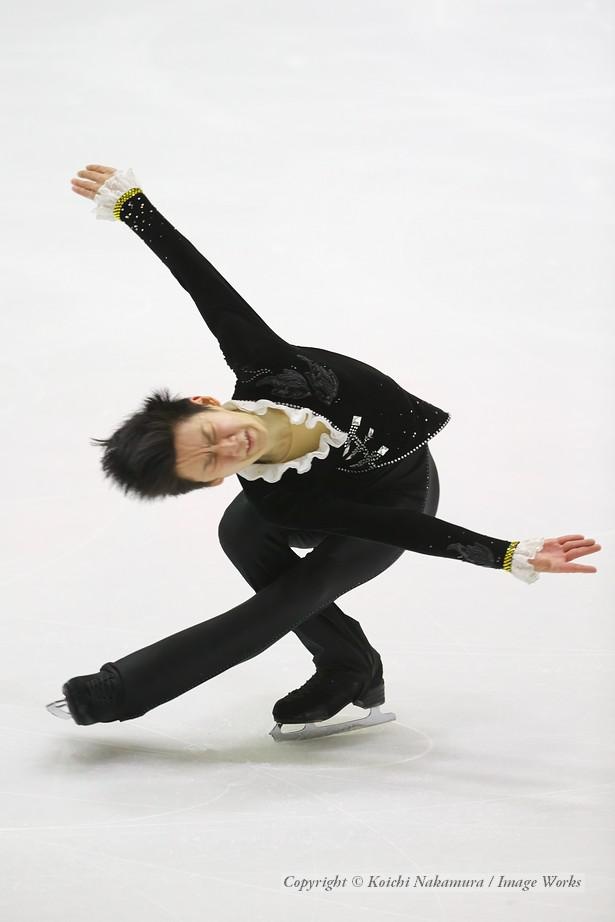 2015世界ジュニア選手権、山本草太のショートプログラム
