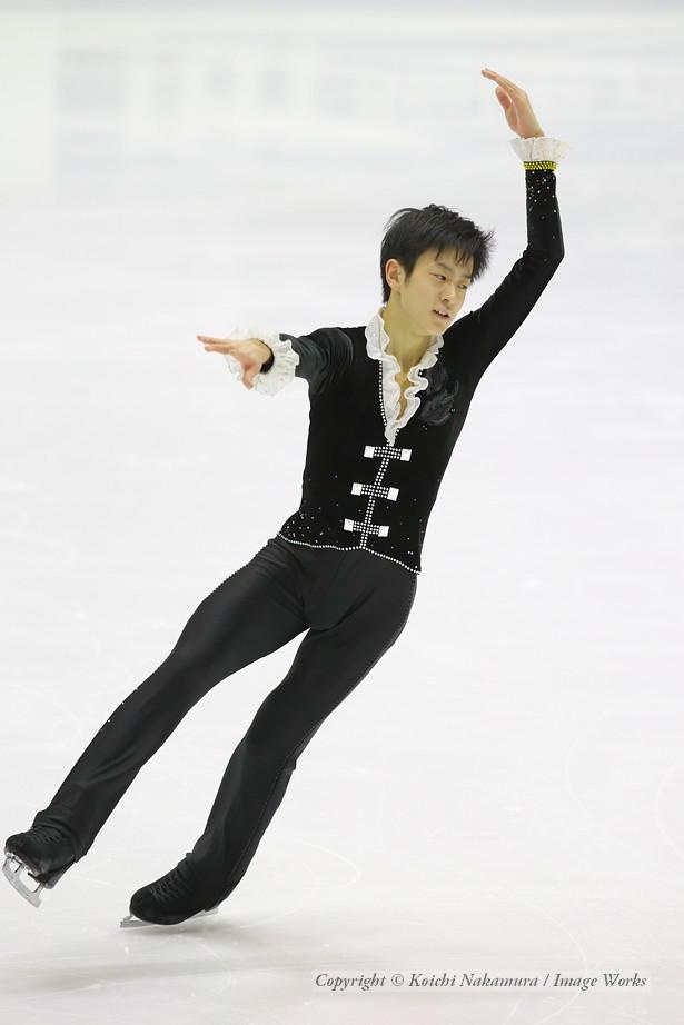 2015世界ジュニア選手権、山本草太のショートプログラム