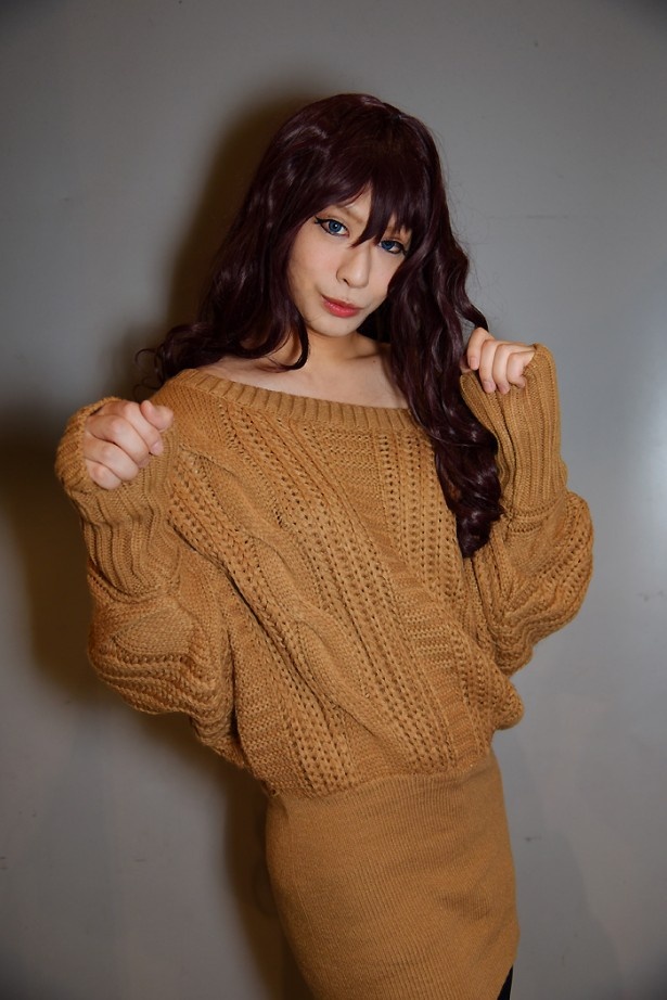 「アイドルマスター シンデレラガールズ」の一ノ瀬志希に扮する九条陸さん