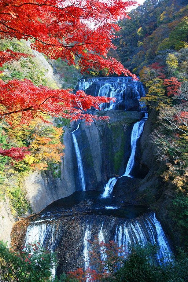 四季折々の美しい景観を誇る袋田の滝