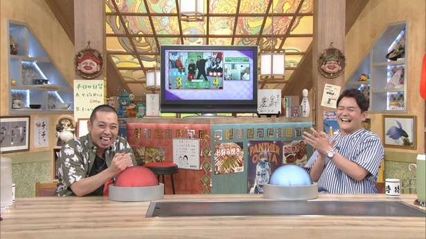 過去の映像鑑賞にスタジオでも爆笑。大悟も思わず"ちょっと待てぃ！"