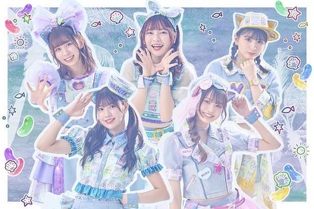 ニューシングルをリリースした5人組アイドル「わーすた」