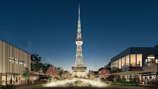 美しい水盤ミストの演出も予定(イメージ) / Hisaya-odori Park