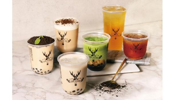 こだわりの茶葉を使用したドリンクやお茶に合うスイーツも / THE ALLEY