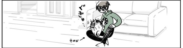 「猫が足に乗りにきた」9/10