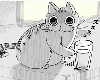 「物を落としたい猫」「隣にすわる猫」など、共感しかない“猫あるある”漫画がSNSで話題
